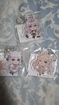 のりプロ アクリルキーホルダー 3種セット