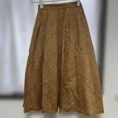 【couture brooch】花柄ロングスカート