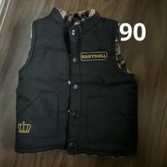 BABYDOLL リバーシブルベスト90