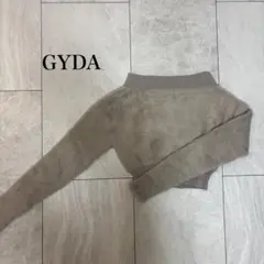 GYDA ジェイダ トップス オフショルシャギーニット ベージュ