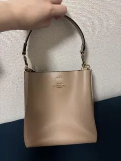 COACH ショルダーバッグ ピンク タッセル付き 2way コーチ CH208 