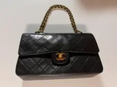 デッドストック CHANEL マトラッセ ラムスキン ショルダーバッグ シャネルのサムネイル