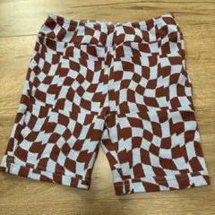 しまむらmakoコラボ ニットパンツ サイクリングパンツ120㎝