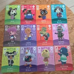 新品未使用12枚　第1弾 どうぶつの森amiiboカード