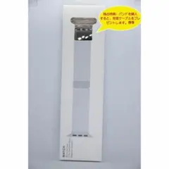 新品純正互換品アップルウォッチ42/44/45mmミラネーゼループ-グラファイト