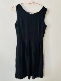 GLACIER ブラック レース ワンピース M