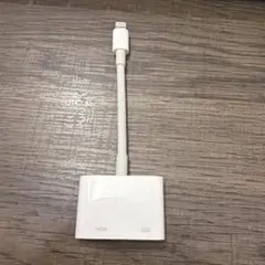 アップル純正 iPhone ライトニングケーブル HDMI 箱無し