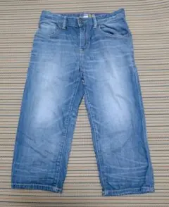 デニム　ハーフパンツ　クロップドパンツ　ジーンズ　１５０