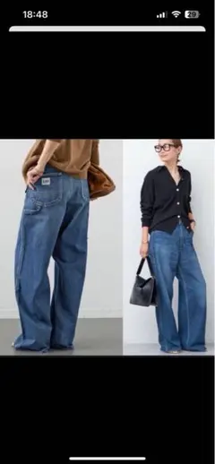 Deuxieme Classe Lee 別注　ペインター　パンツ　デニム 34