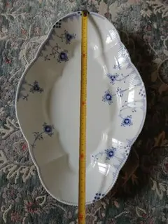 Royal Copenhagen Blue Fluted Mega 楕円皿 - メルカリ