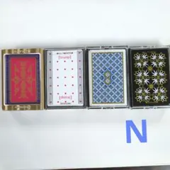 任天堂 トランプ 4点セット ALL PLASTIC N　未開封