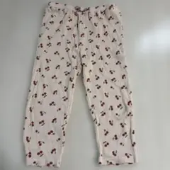 futafuta チェリー柄 レギンスパンツ110