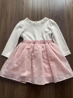 après les cours ワンピース 100cm ピンク