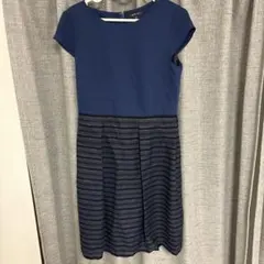 INDIVI パーティードレス フォーマル ワンピース 結婚式 二次会