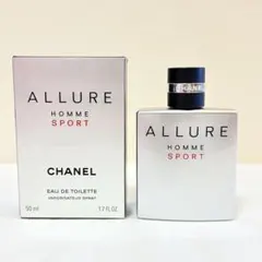 新品未使用　シャネル　アリュールオム　スポーツ　オードトワレ　香水　50ml