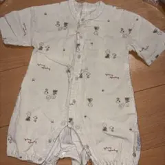 スヌーピー　ロンパース 50-60cm 綿100%