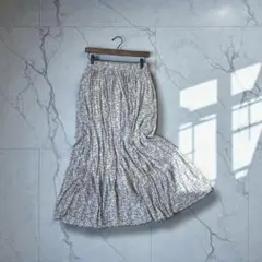 ROPE PICNIC スカート【38】花柄ロング フェミニン きれいめA125