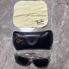 Ray-Ban キャットアイサングラス クリアフレーム