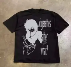 604service 韓国 シャツ トップス グランジ グラフィック y2k グラフィック Tシャツ アニメ 平成グランジ swag opium y2k - メルカリ