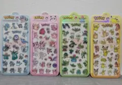 ポケモン フロックドステッカー 4枚セット