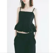 クラネ CLANE BUBBLE PEPLUM CAMI TOPSのサムネイル