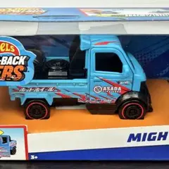 ホットウィール　ミニカー　アメリカ版　 プルバック・スピーダー　マイティK