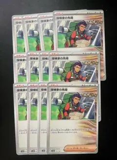 探検家の先導 12枚