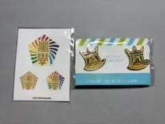 【新品未開封】嵐 ワクワク学校 校章シール 君と僕の見ている風景ピンバッジ