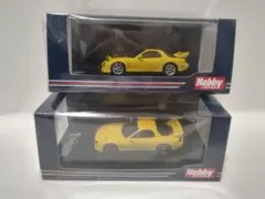 ホビージャパン 1/64 Mazda RX-7 FD3S 2台セット - メルカリ