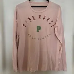 PINK HOUSE 長袖Tシャツ ピンクLサイズヴィンテージ品