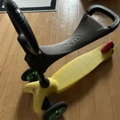 Mini m-cro sporty ロリポップイエロー　キックボード　子供用
