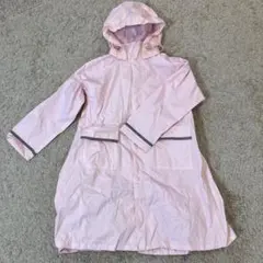 レインコート　キッズ　ランドセル対応　120 ピンク　①