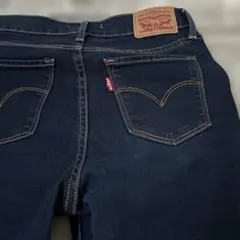 Levi's スキニーデニム ダークブルー