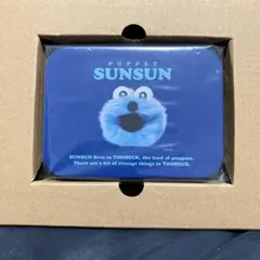リンネル　5月号付録 PUPPET SUNSUN 缶ケース入りミニ文具セット