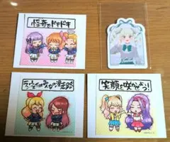 アイカツ 藤堂ユリカ 非売品ステッカー＋ペタコレ