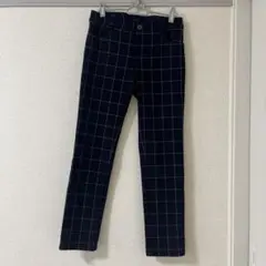 COMME CA DU MODE チェック柄パンツ サイズ9号