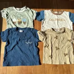 ベビー服 半袖Tシャツ 4点セット まとめ売り