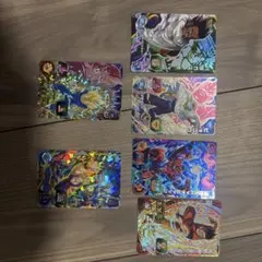 スーパードラゴンボールヒーローズカード6枚セット CP