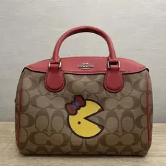 未使用 COACH コーチ 限定 ボディバッグ ウエストポーチ パックマン 中古・古着通販】COACH (コーチ) パックマン コラボ シグネチャー