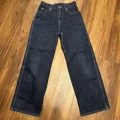 UNIQLO ストレートデニム ダークブルー