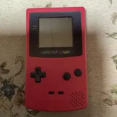 GAME BOY COLOR レッド CGB-001【ジャンク】