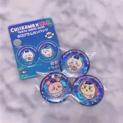 新品未開封　ちいかわ　MLB ホログラム缶バッジ　1BOX ちいかわ×MLB TOKYO SERIES ホログラムカンバッジ（全11種）1BOX