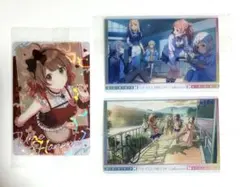 学マス ウエハース カード 3枚 SR花海佑芽