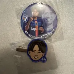 V・ファーレン長崎 鍋島春夢選手 缶バッジ クリップバッジ