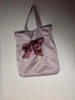 Maison de FLEUR トートバッグ ピンク リボンのサムネイル