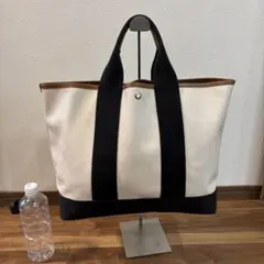 【美品】TOPKAPI スコッチグレイン　ネオレザー　トートバッグ A4◎