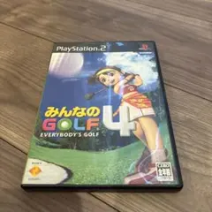 PS2 みんなのGOLF 4