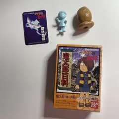 【貴重】ゲゲゲの鬼太郎 4期 ネコ娘 一反木綿 鬼太郎百科 塩ビ人形 シールのサムネイル