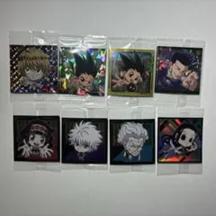 ハンターハンター　ウエハースシール　ゴン　クラピカ　イルミ　キルア　アルカ　等