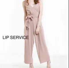 新品☆リップサービス☆裾スリットオールインワン